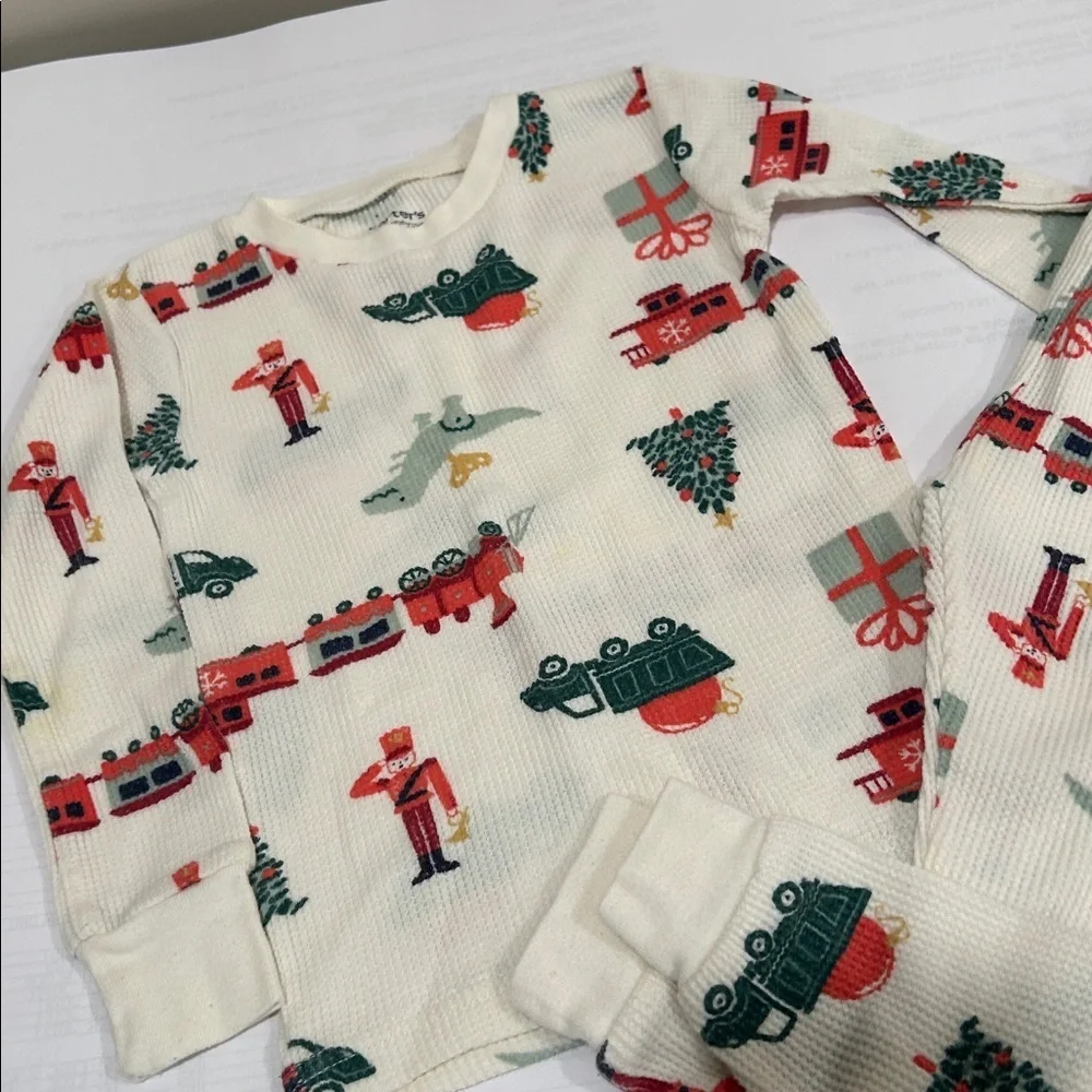 Carter’s Festive Kids Pajamas with Holiday Print